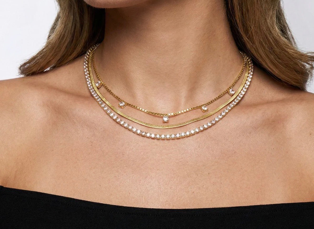 Glow Layered Necklace