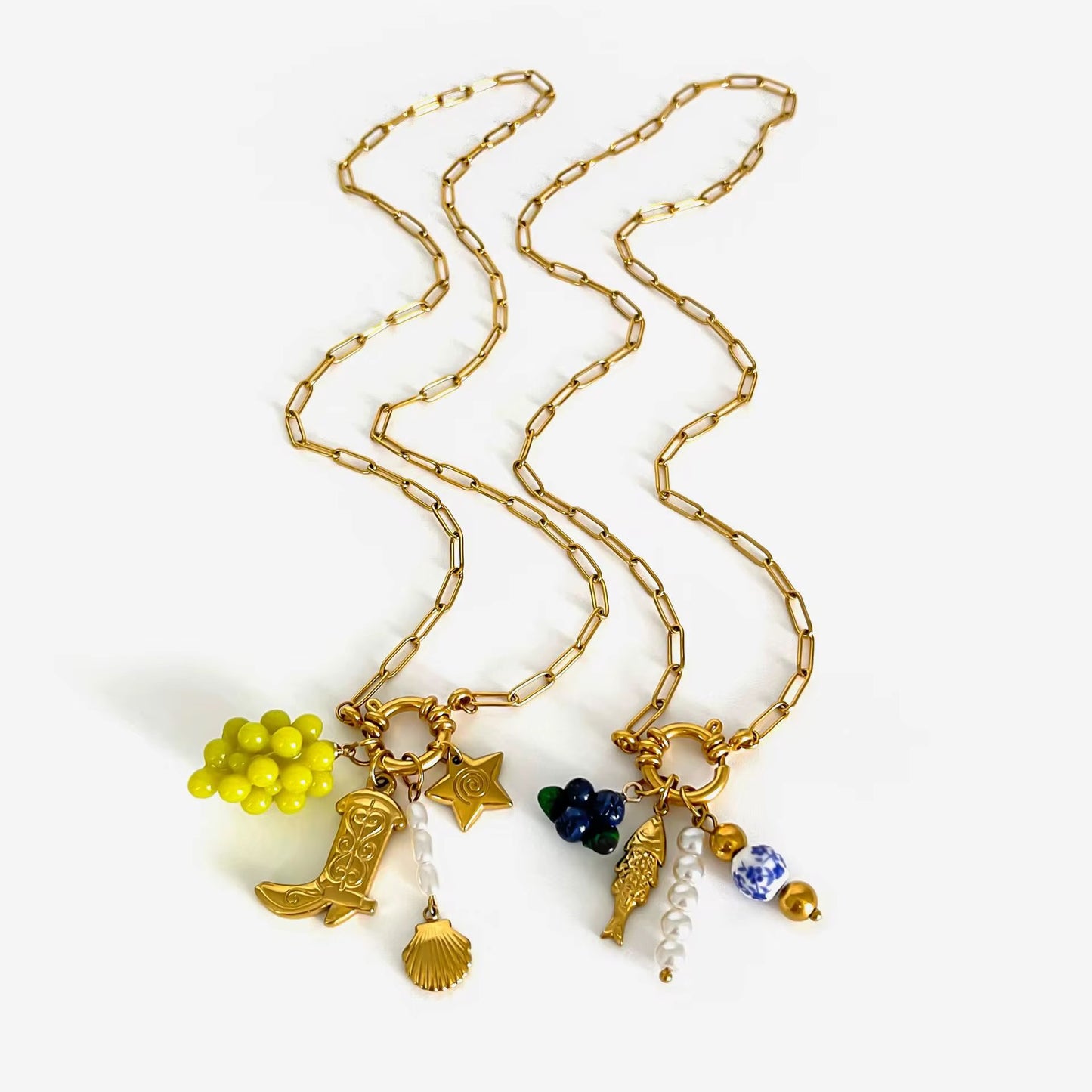 Collares con dijes