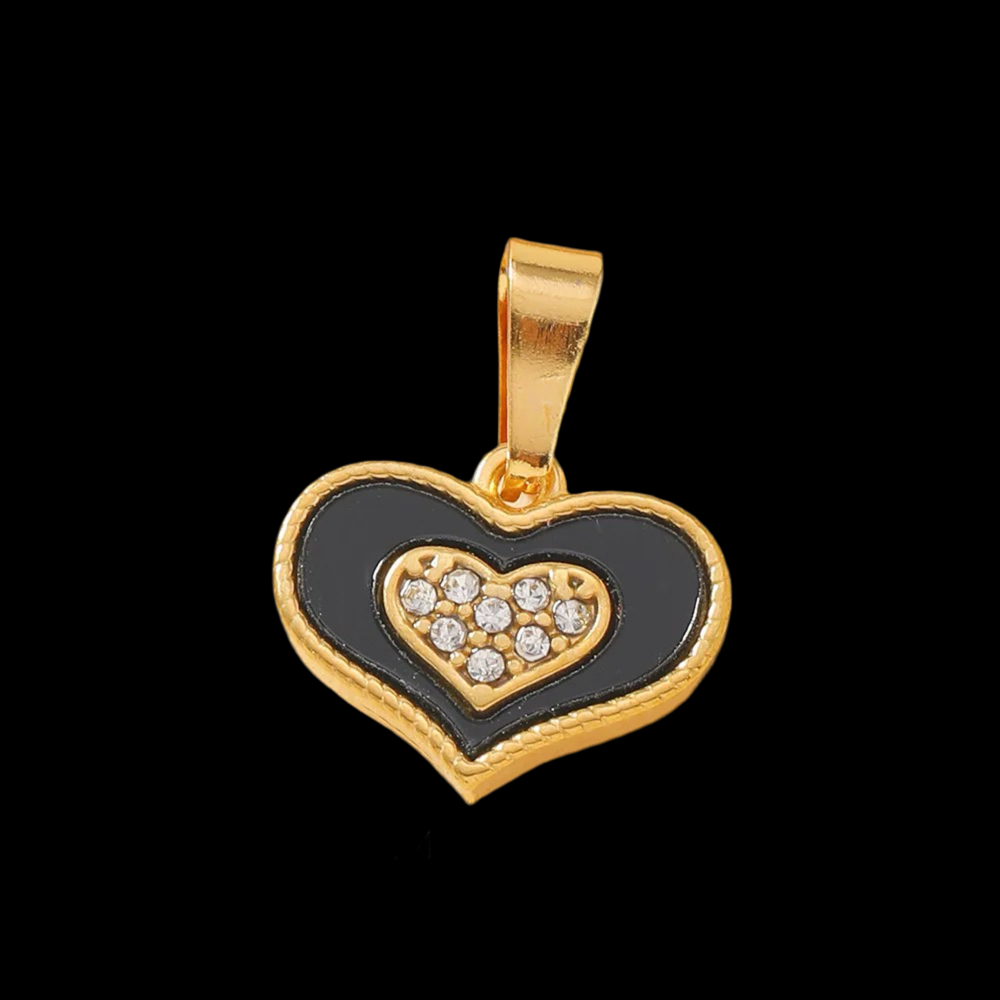 Piedritas Heart Charm