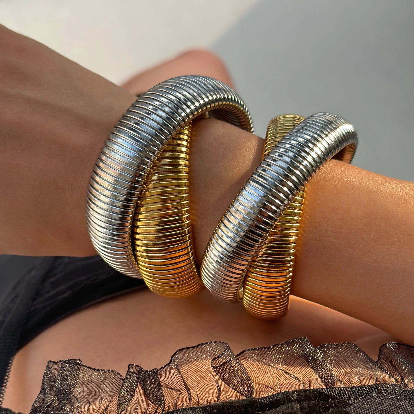 Double Flexible Bracelet