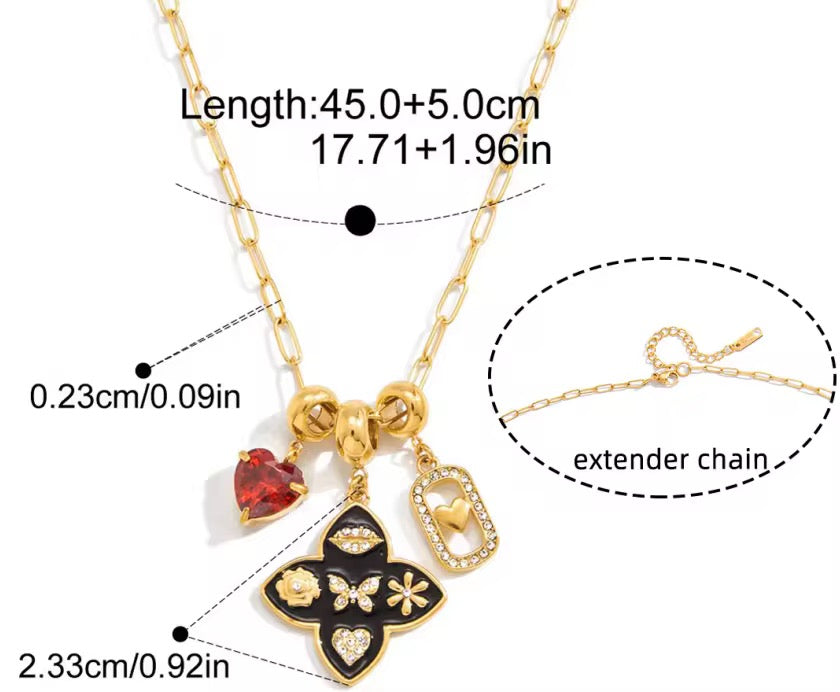 Charm Statement Necklace