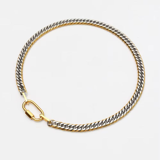 Dual Tone Link Chain