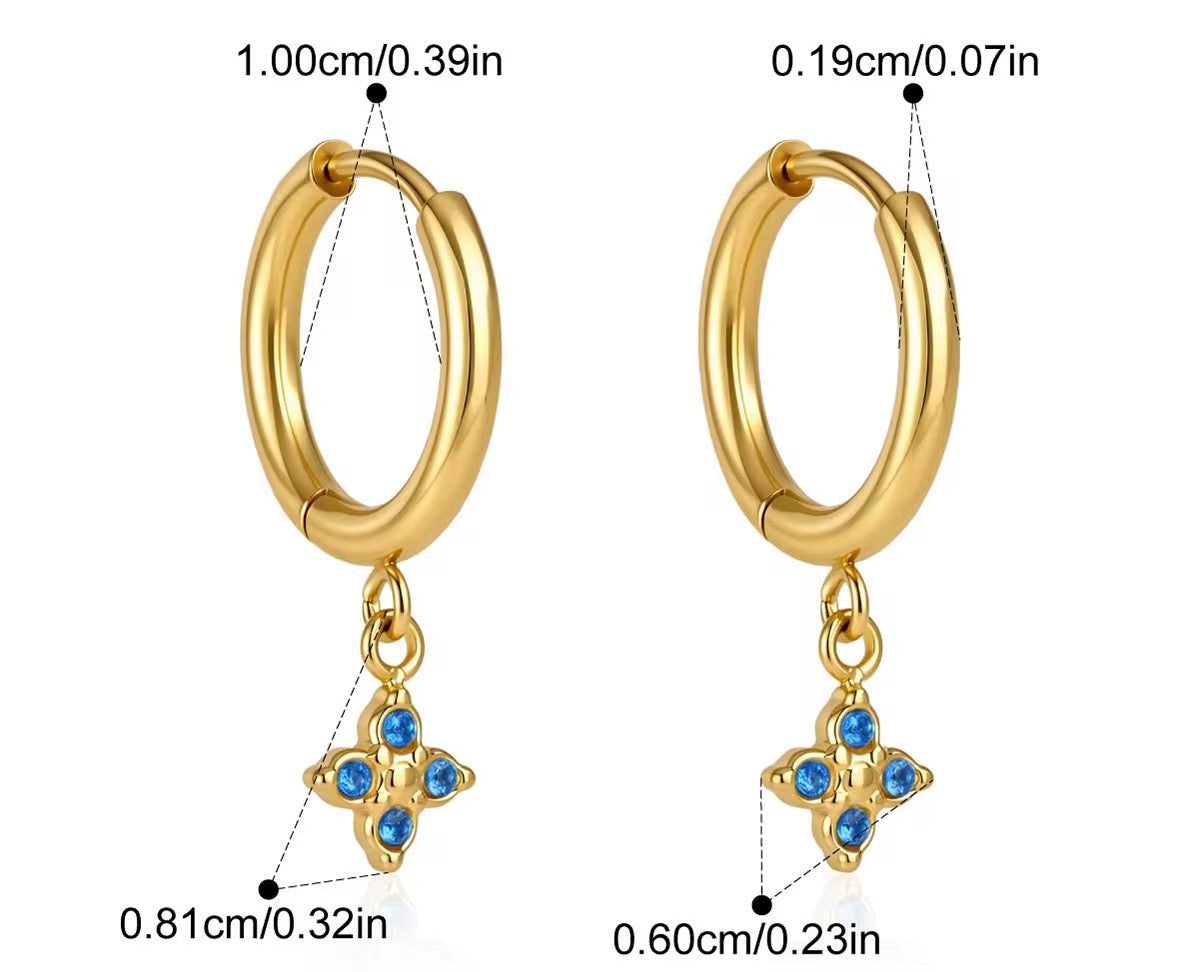 Clover Earring Set