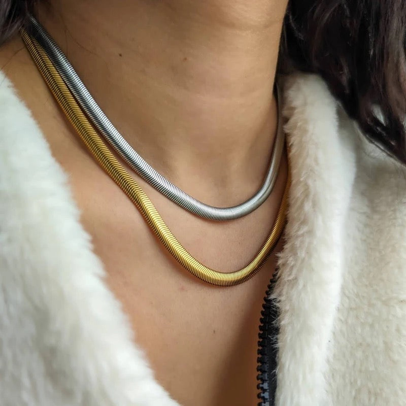 Thick Snake Necklace