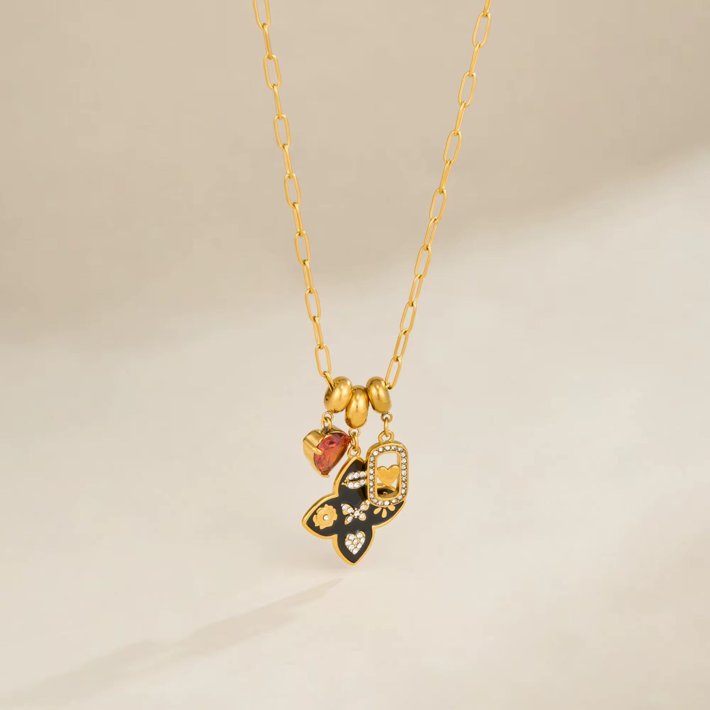 Charm Statement Necklace