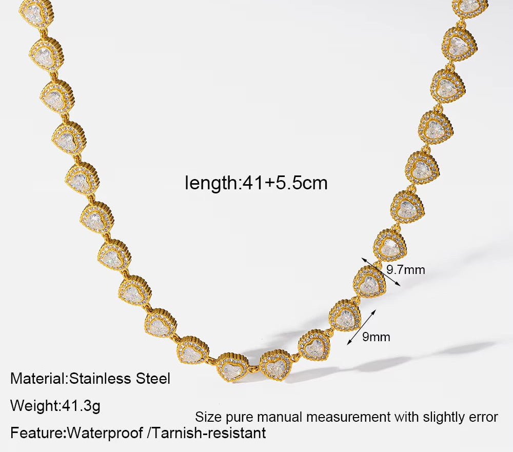 Amour Heart Necklace