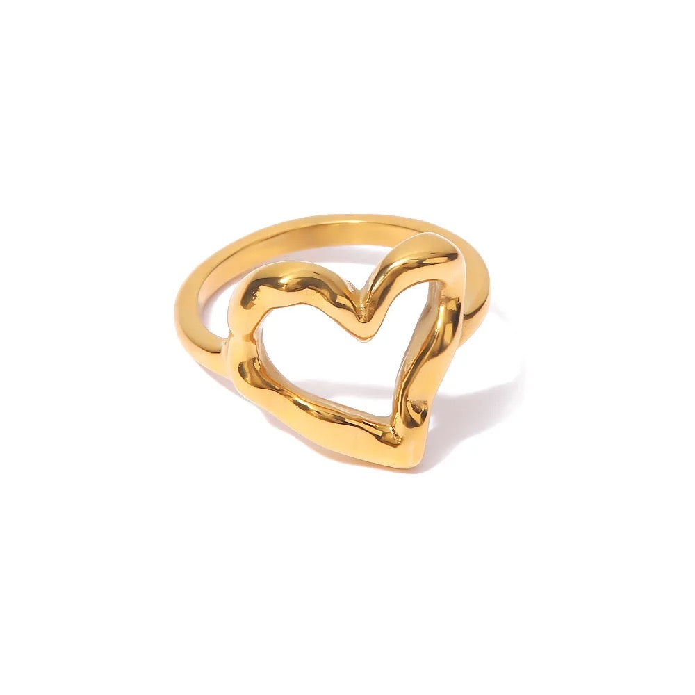 Irregular Heart Ring