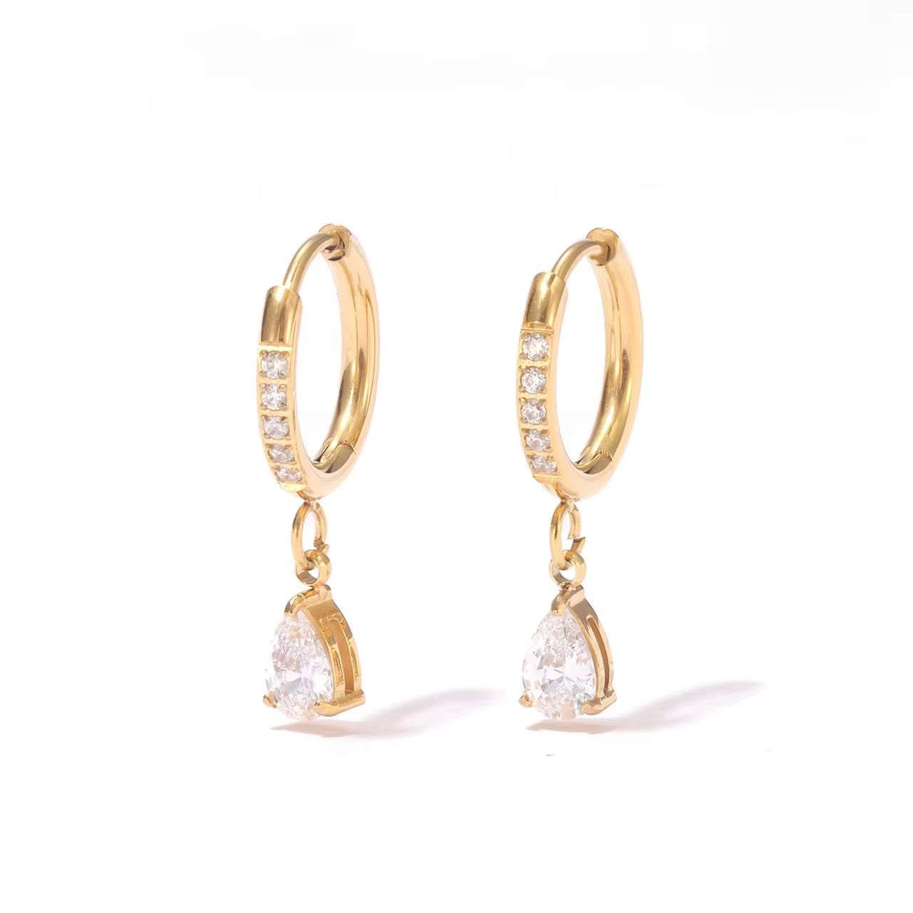 Teardrop Mini Hoops