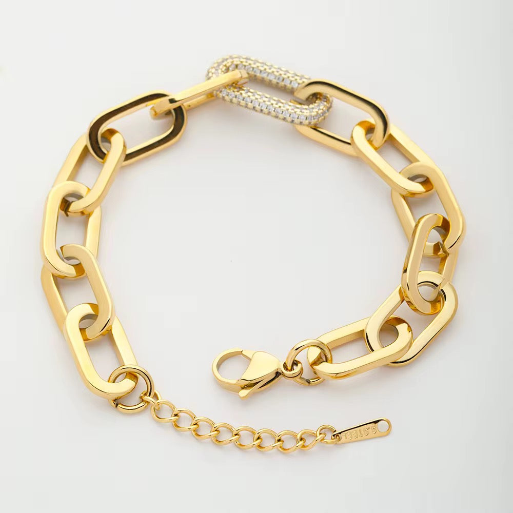 Chunky Clip Bracelet