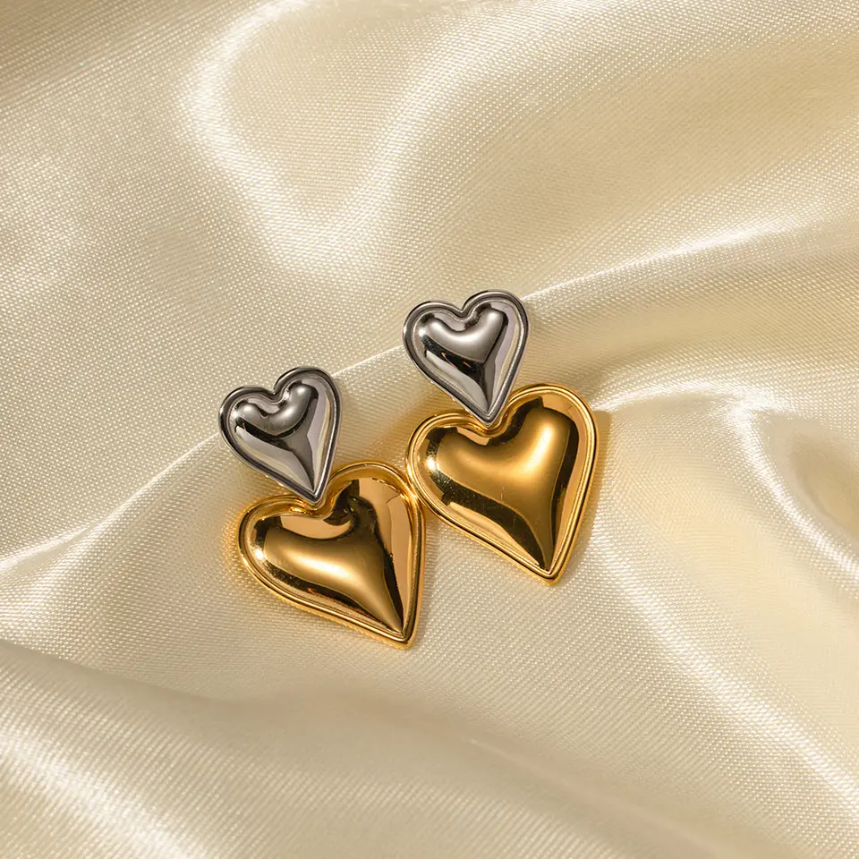 Mix Heart Earrings