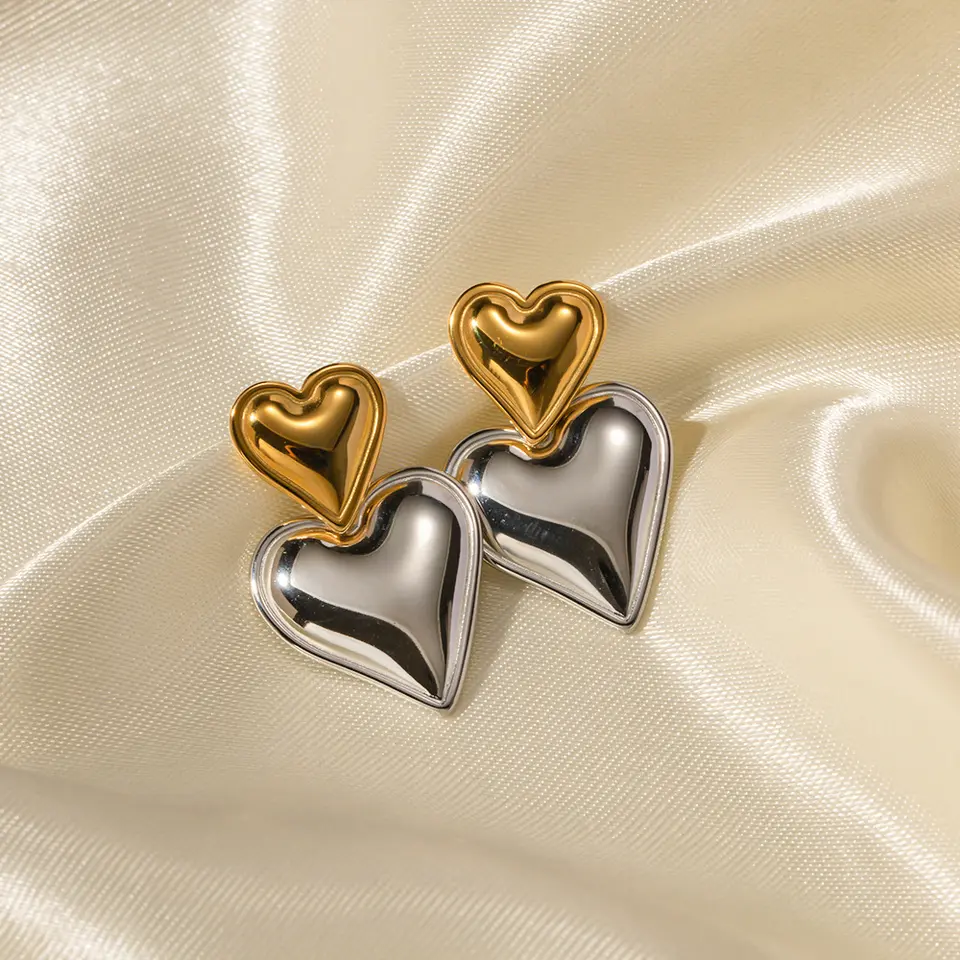 Mix Heart Earrings