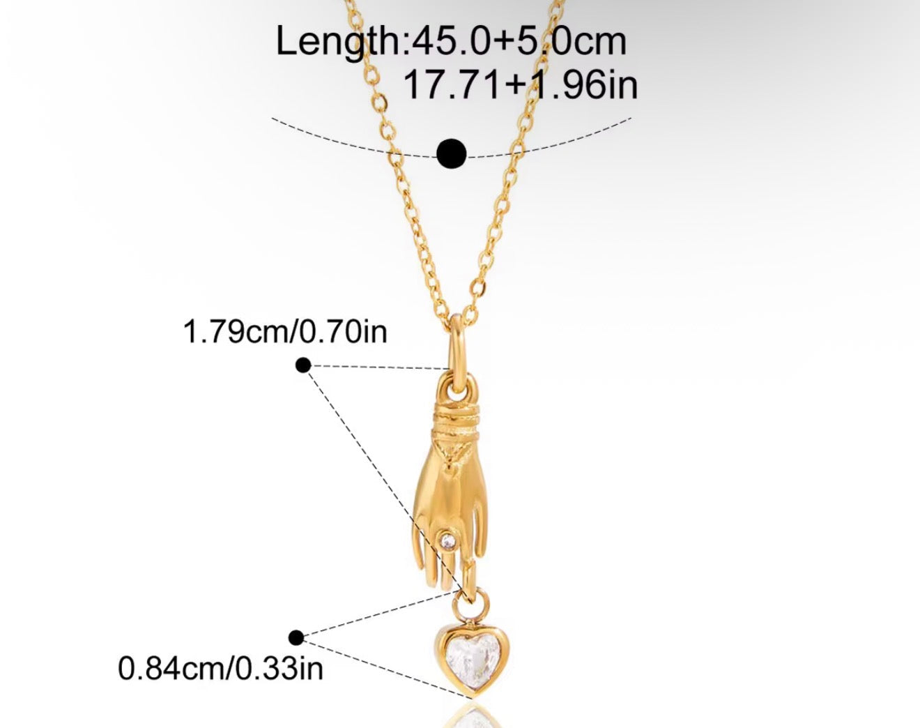 Touch Heart Necklace