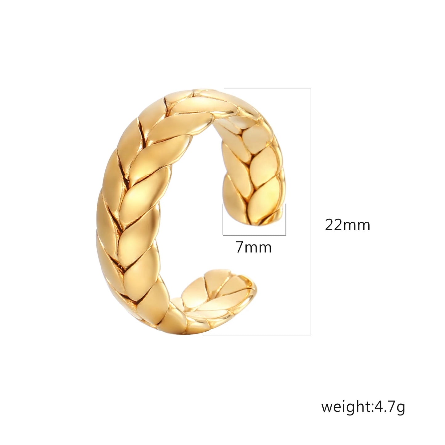 Trenza Ring