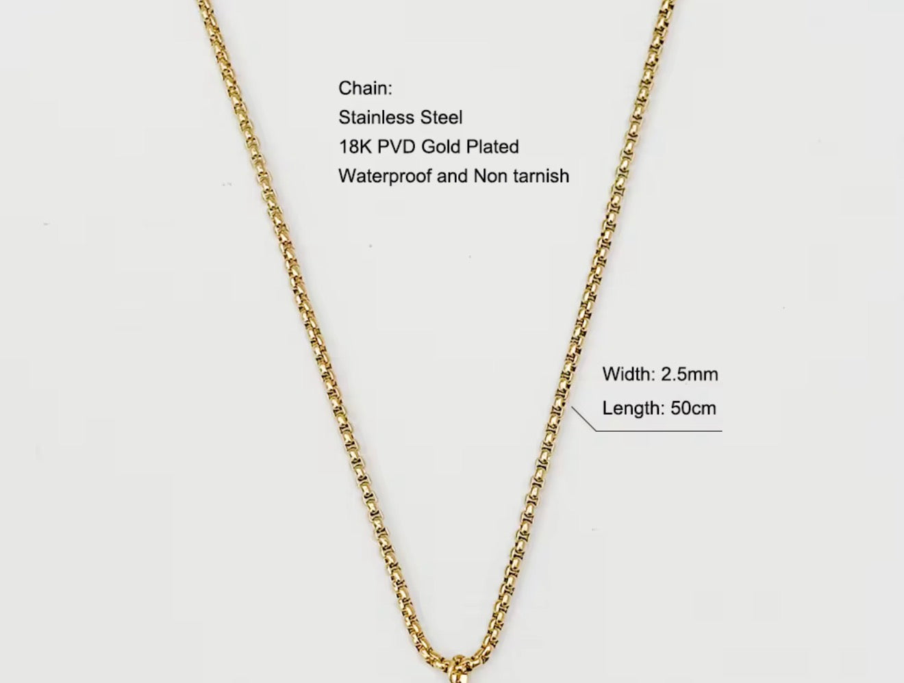 Heart Stone Necklace