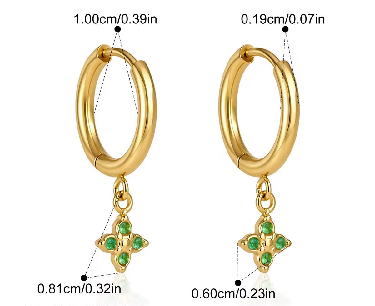 Clover Earring Set