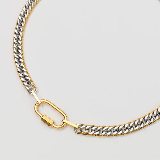 Dual Tone Link Chain