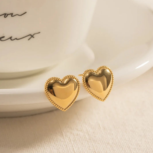 Mini Heart Earrings