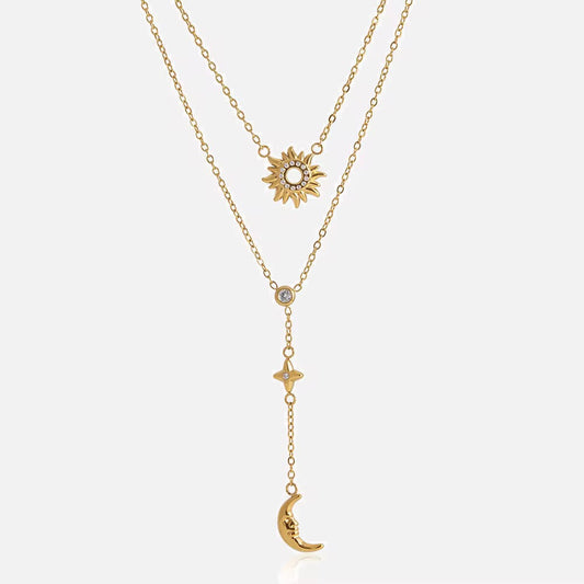Eclipse Layered Necklace