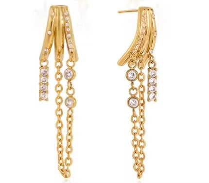 Lumi Chain Earrings