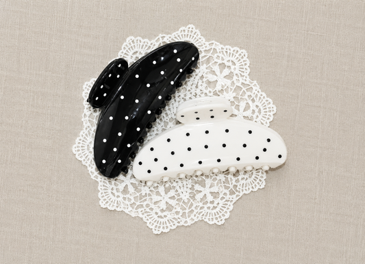 Polka Claw Clips