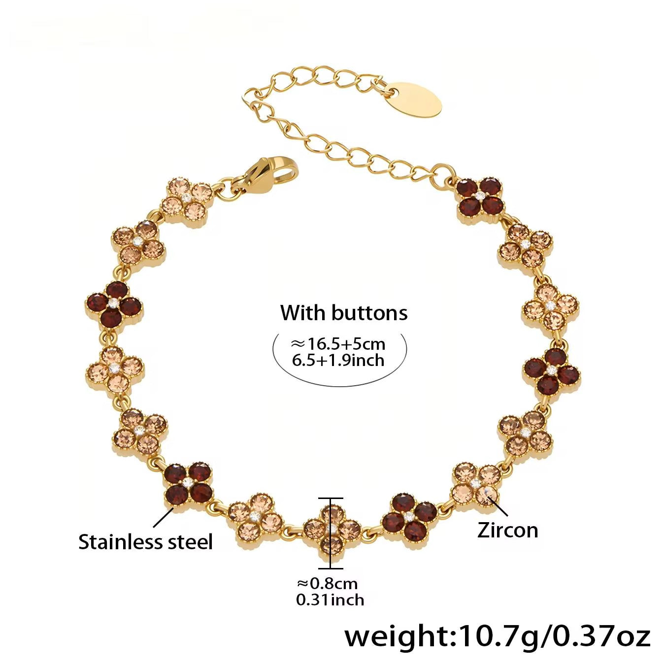 Mini clovers Bracelet