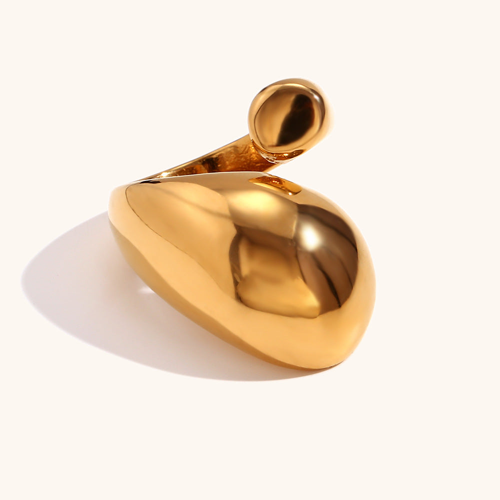 Bold drop Ring