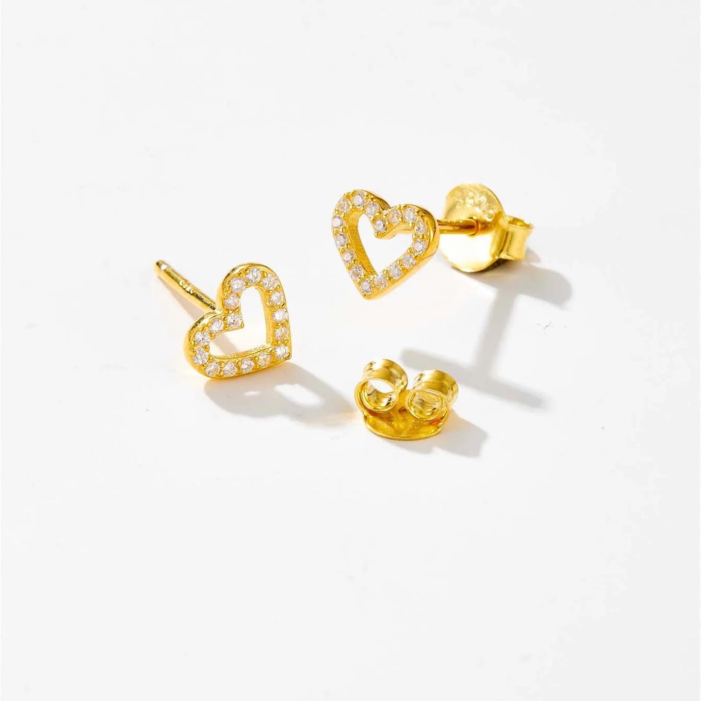 Cute Heart Stud