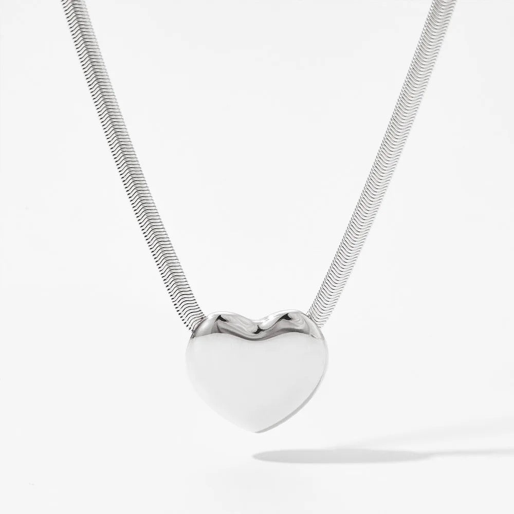 Chunky Heart Necklace