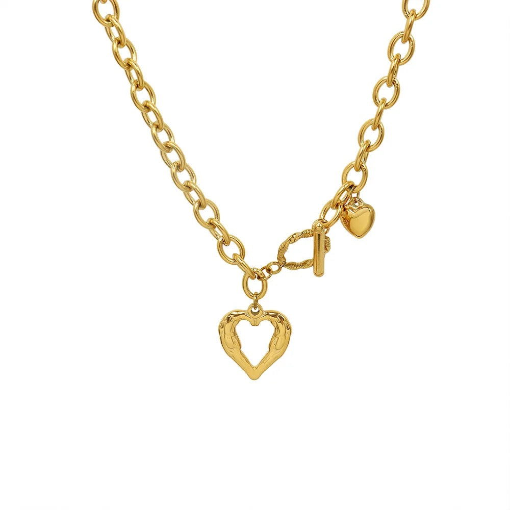 Extra Heart Necklace