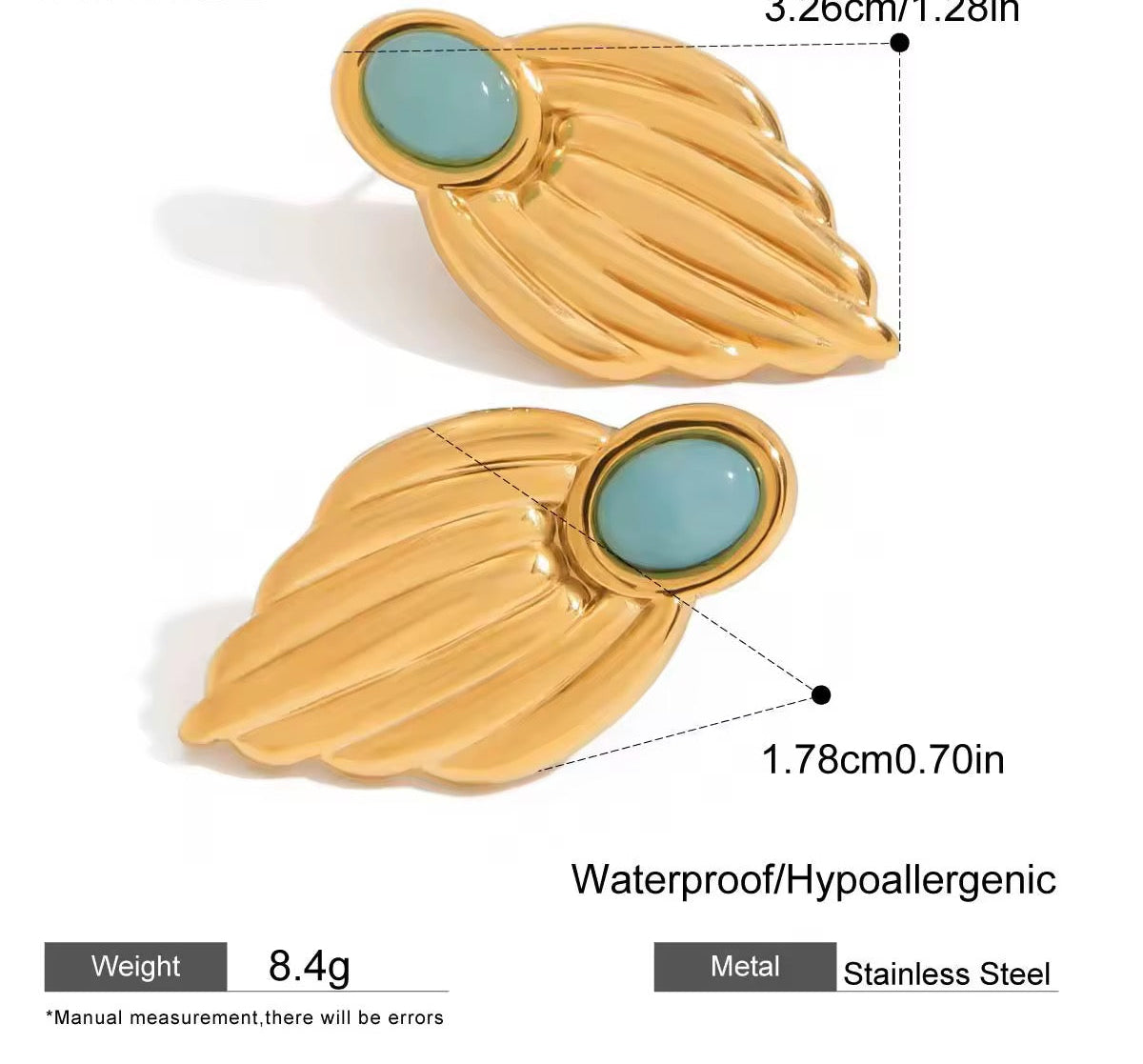 Santorini Shell Earrings