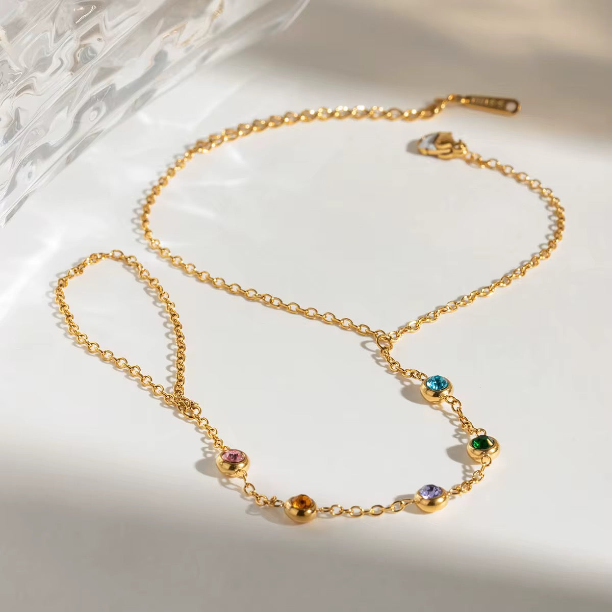 Rainbow Vibes Hand Chain