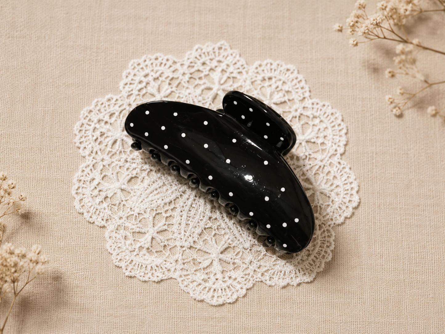 Polka Claw Clips