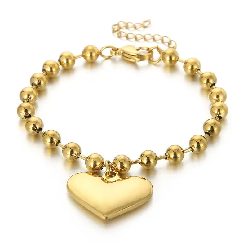 Beads Heart Bracelet