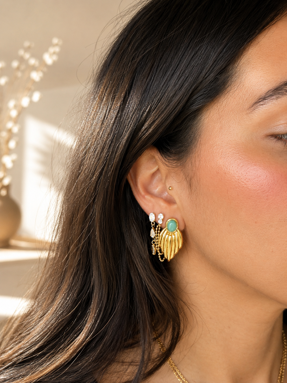 Crystal Drop Earrings