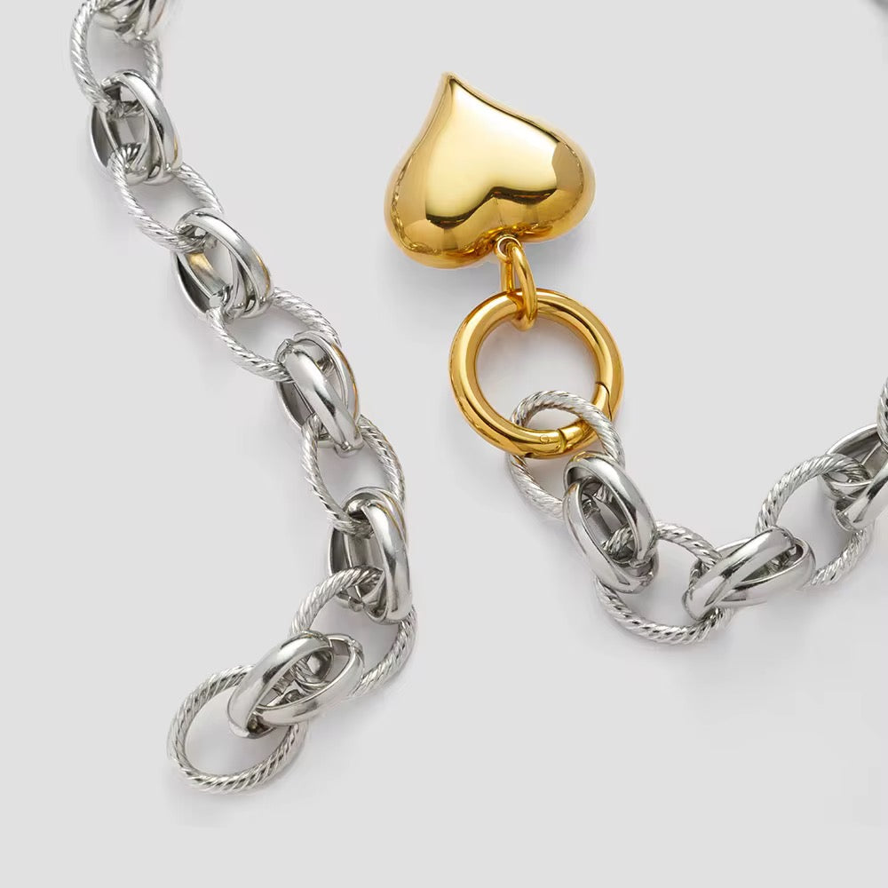 Golden Heart Necklace