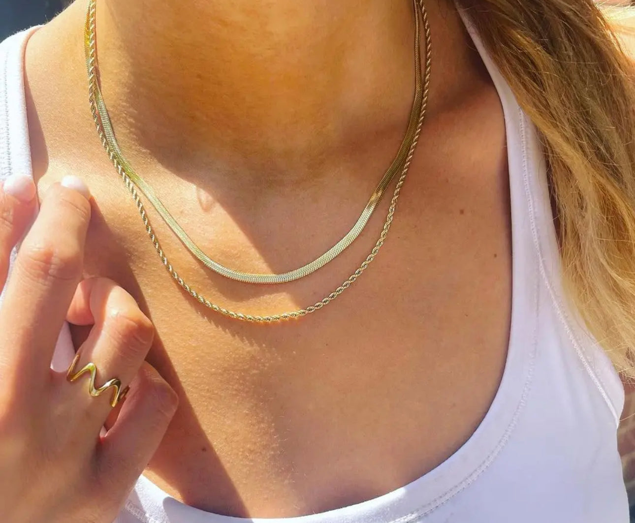 Two layers Necklace