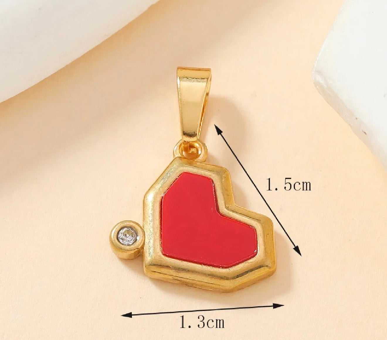 Red heart Necklace