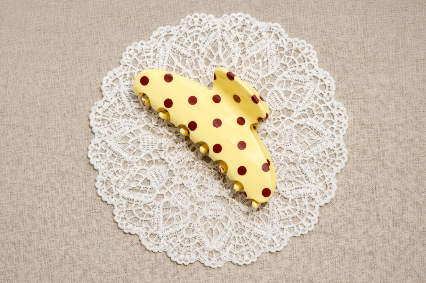 Polka Claw Clips
