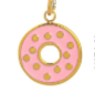 Pink donut Charm