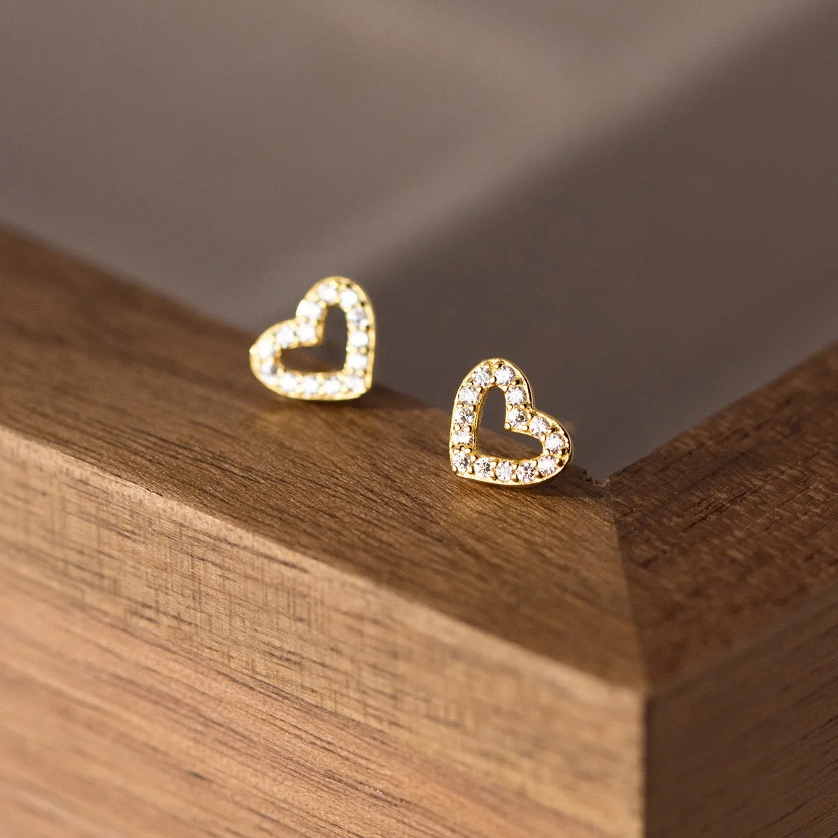 Cute Heart Stud