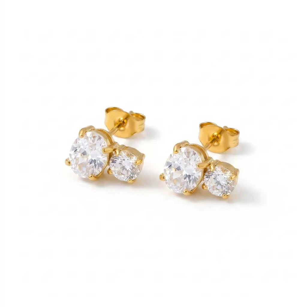 Cleo Crystal Studs