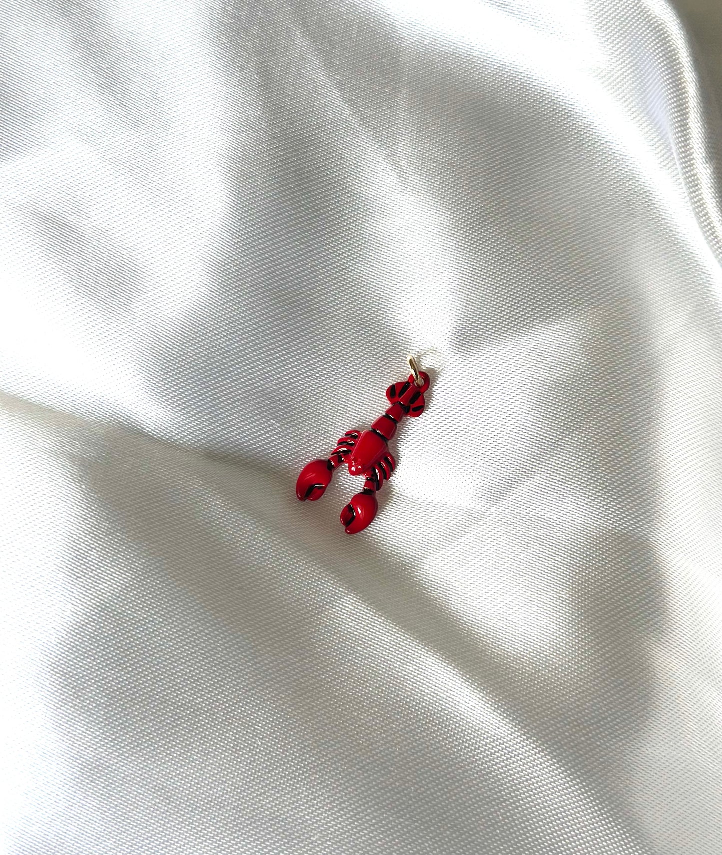 Red lobster charm