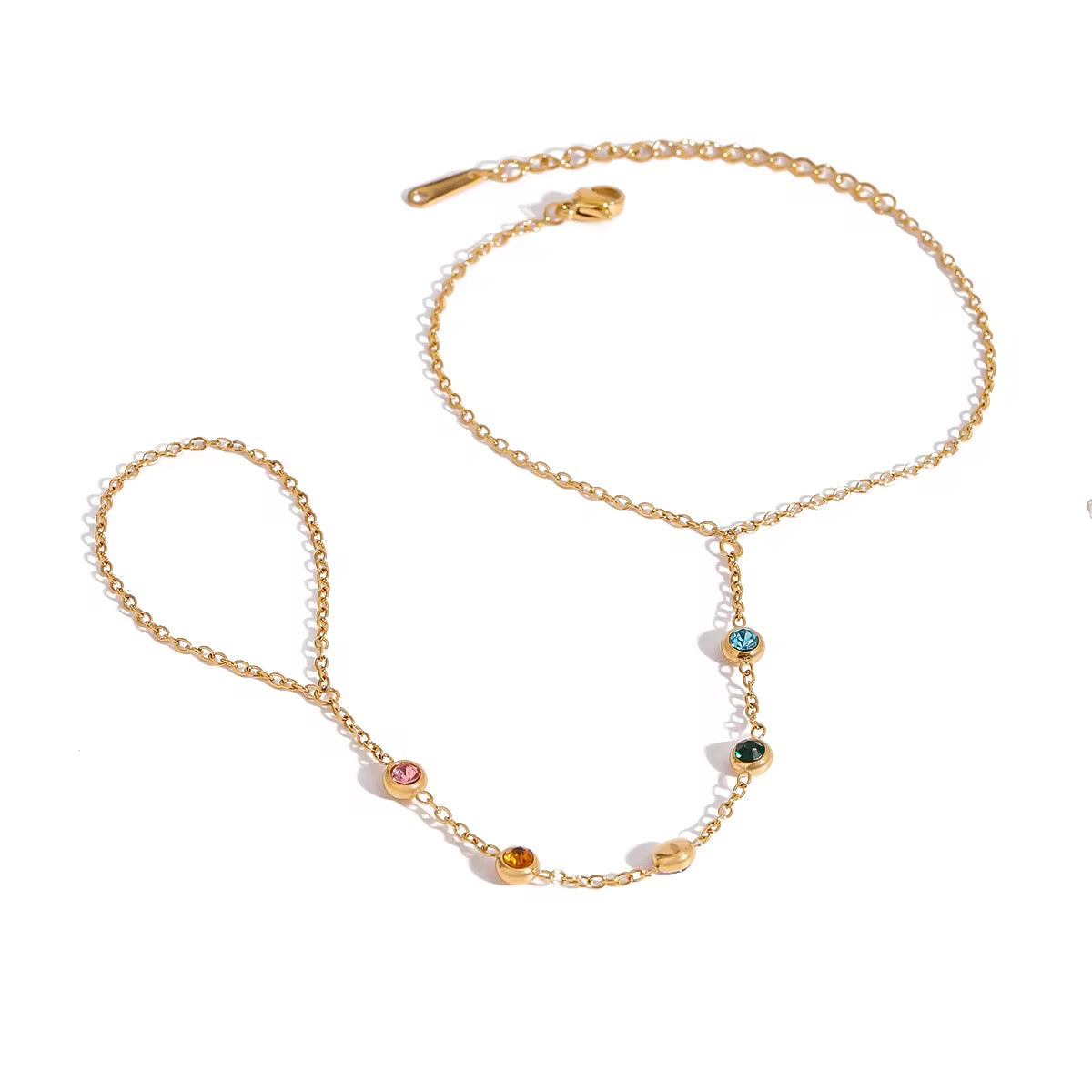 Rainbow Vibes Hand Chain
