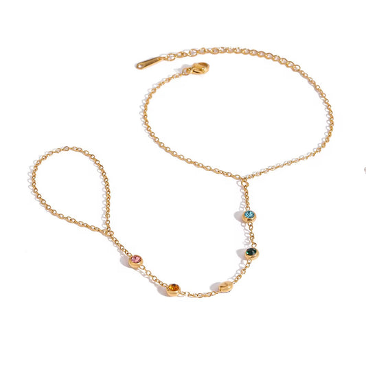 Rainbow Vibes Hand Chain