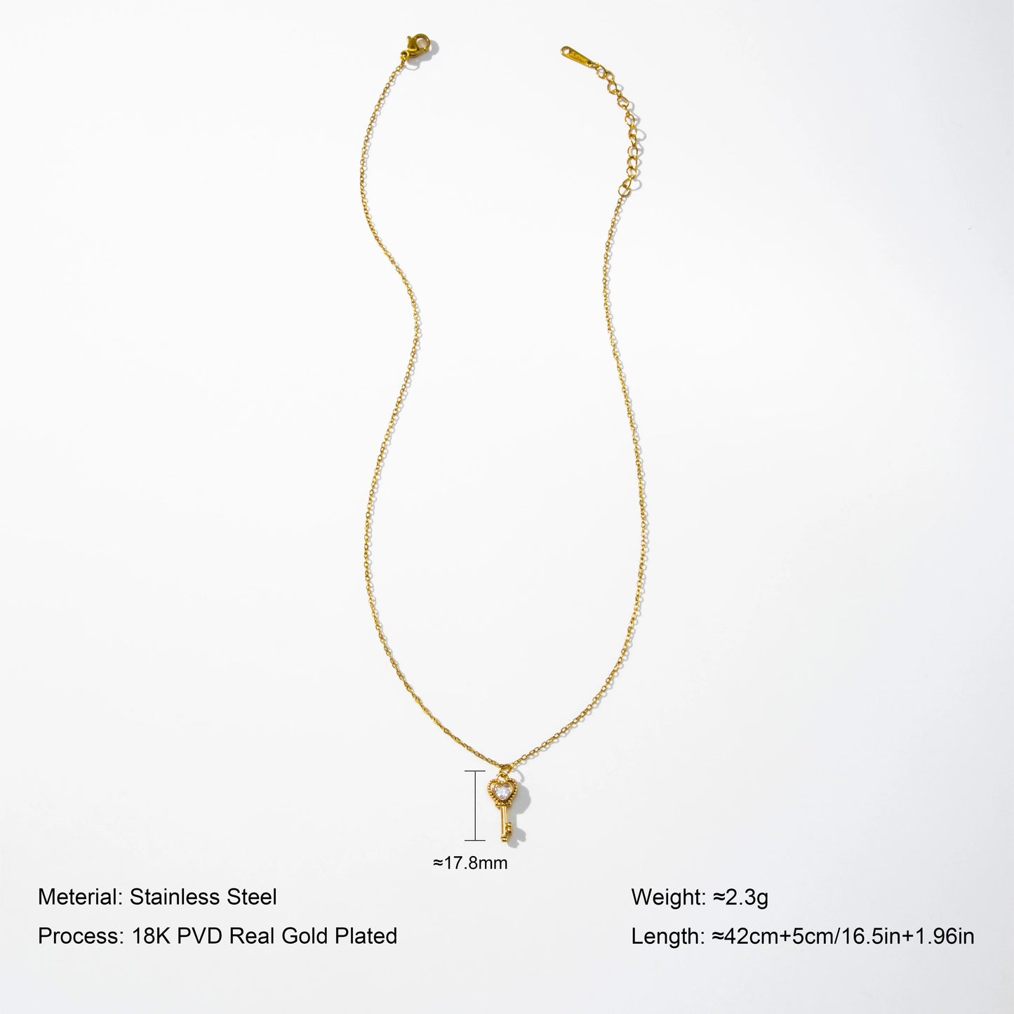 Key to My Heart Necklace