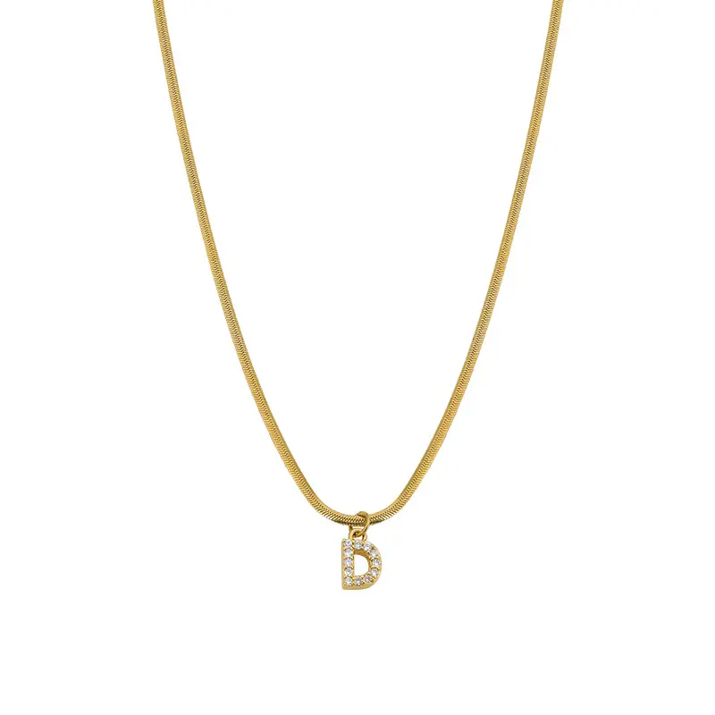 Initial Letter Necklace