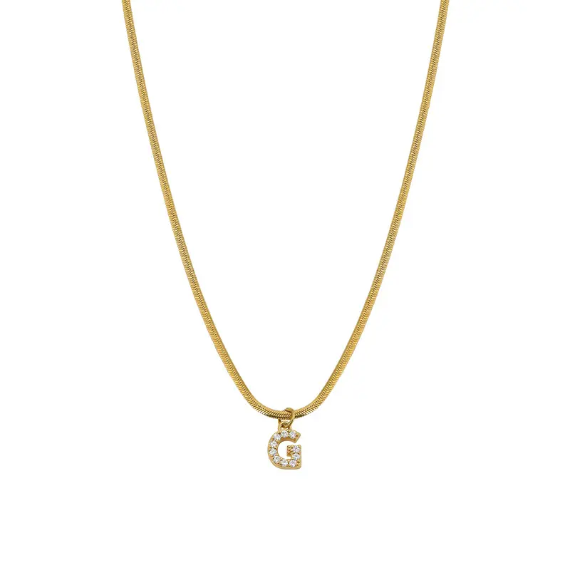 Initial Letter Necklace