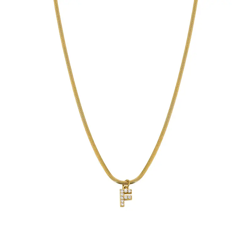 Initial Letter Necklace