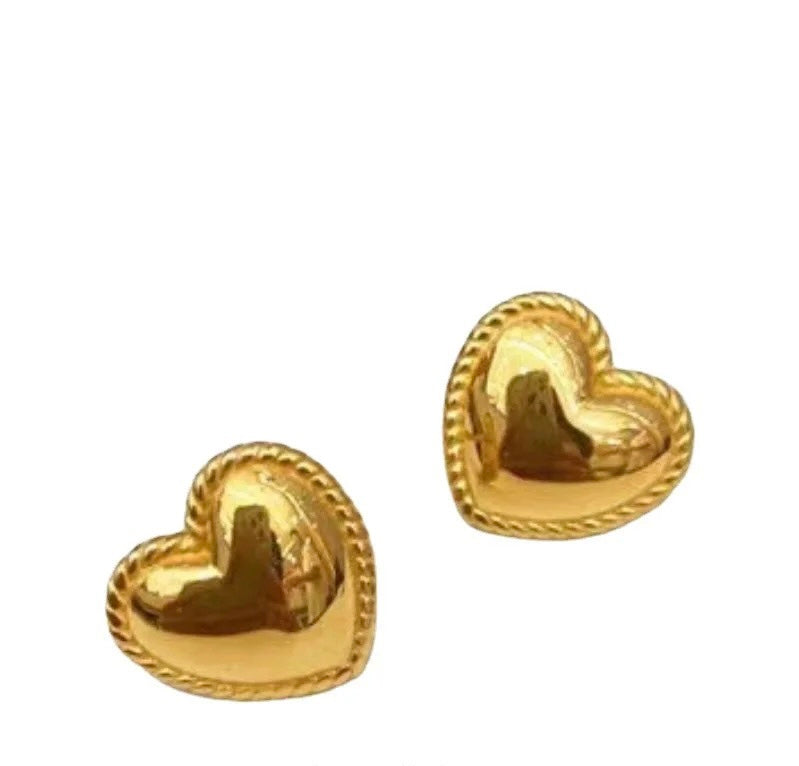 Mini Heart Earrings