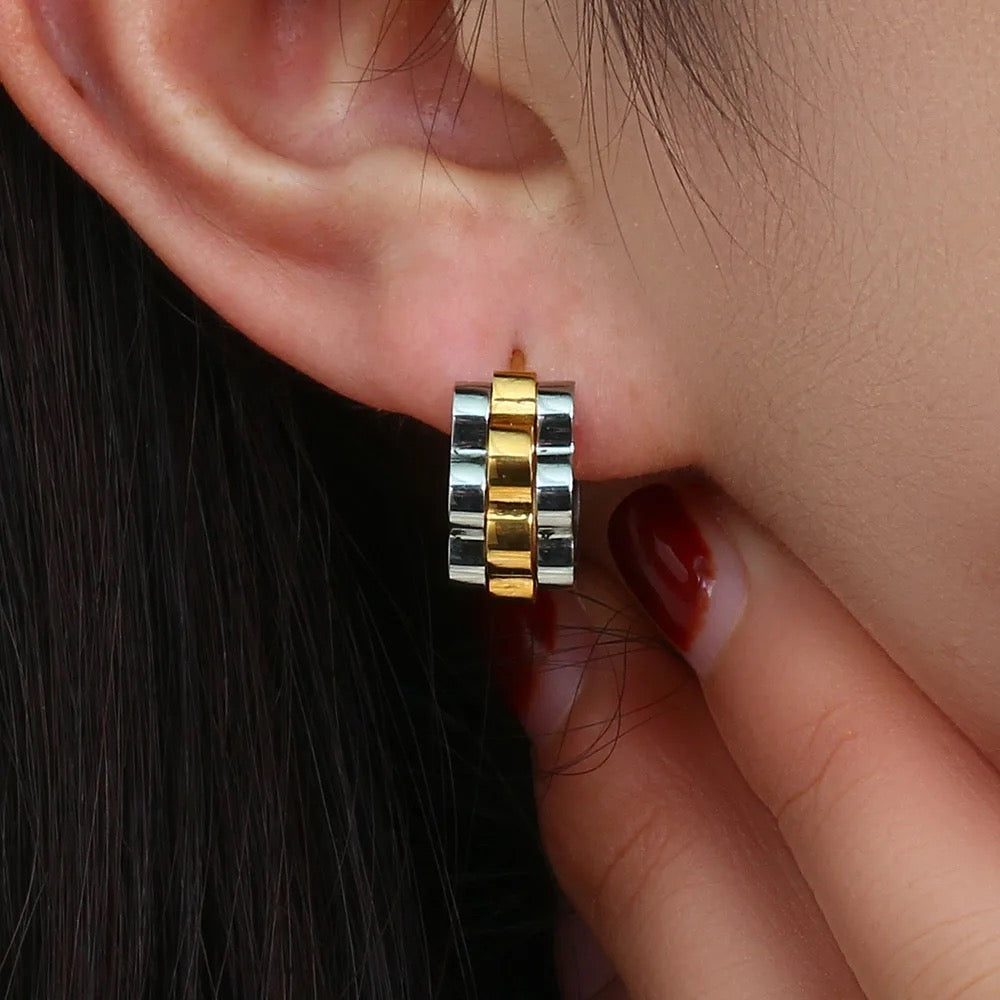 Watchband Earrings